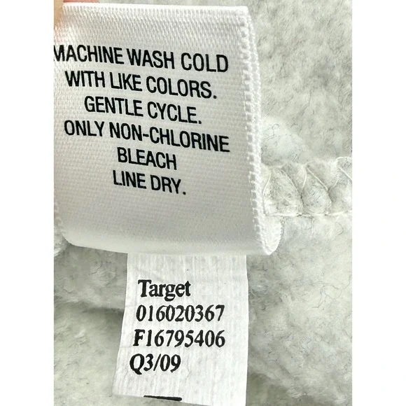 Merona Fleece Hoodie Heather Grey Womens Size XL Cozy Warm Sherpa Lined Hood NWT - Picture 7 of 16